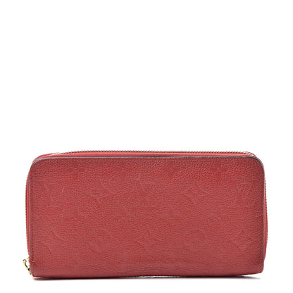 Louis Vuitton Empreinte Zippy Wallet Cherry 1 of 9
