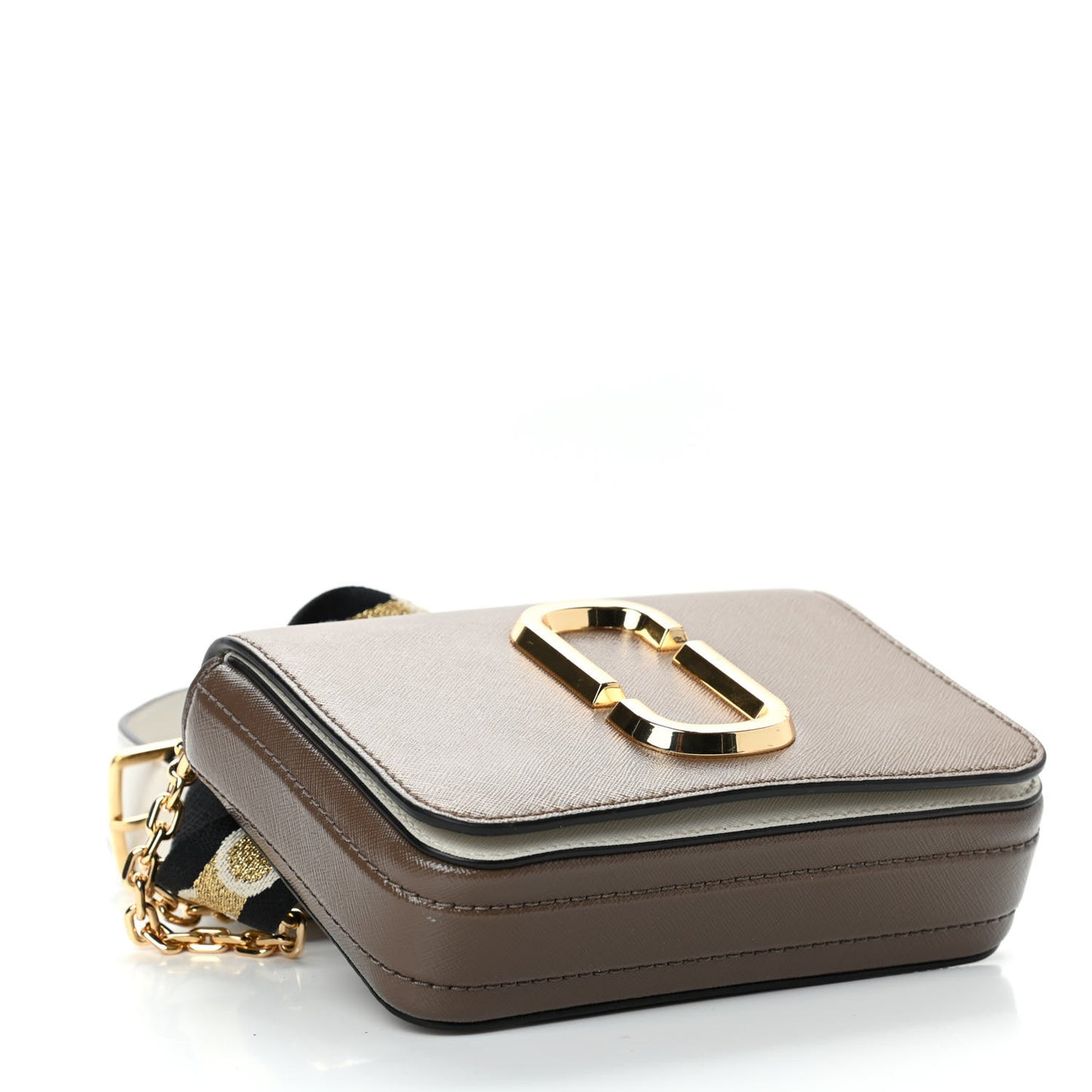 Saffiano Hip Shot Belt Bag Sandcastle