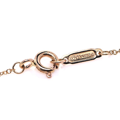 Tiffany 18K Rose Gold Diamond Atlas Pierced Pendant Necklace 4 of 6