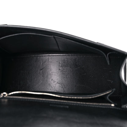 Balenciaga Grained Calfskin Medium Hourglass Top Handle Bag Black 5 of 17