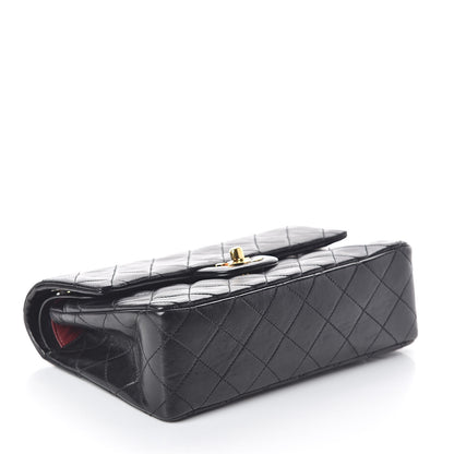 Chanel Lambskin Quilted Small Double Flap Black 4 of 10