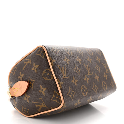 Louis Vuitton Monogram Speedy Bandouliere 20 Black 4 of 9