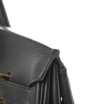 Hermes Taurillon Clemence HAC Birkin 40 Black 17 of 19