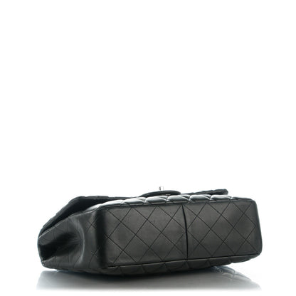 Chanel Lambskin Quilted Jumbo Single Flap Black 5 of 9