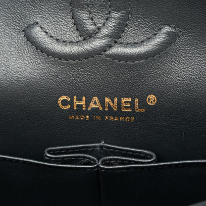 Chanel Caviar Quilted Small Double Flap Dark Grey 6 of 10