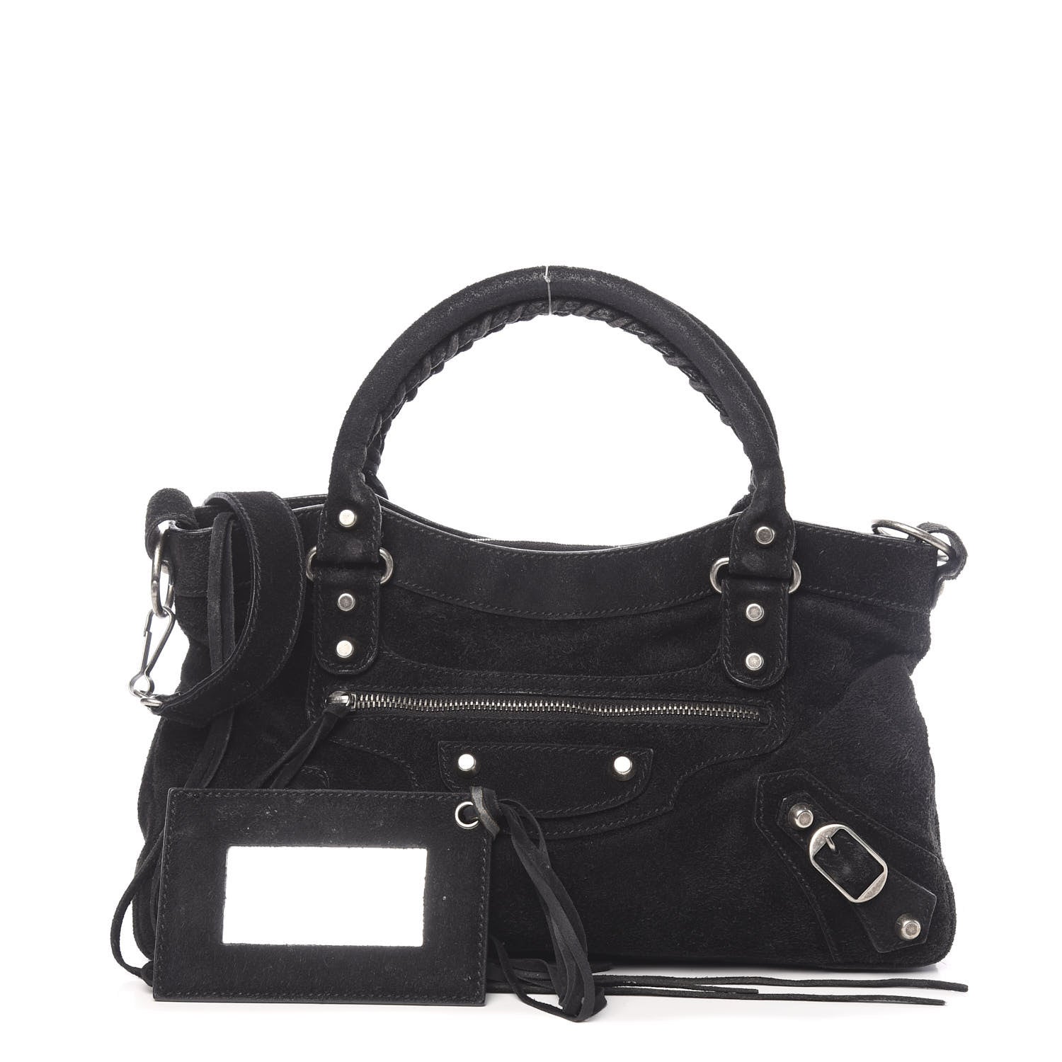 Balenciaga Baby Daim Suede Classic Hardware First Black 1 of 11