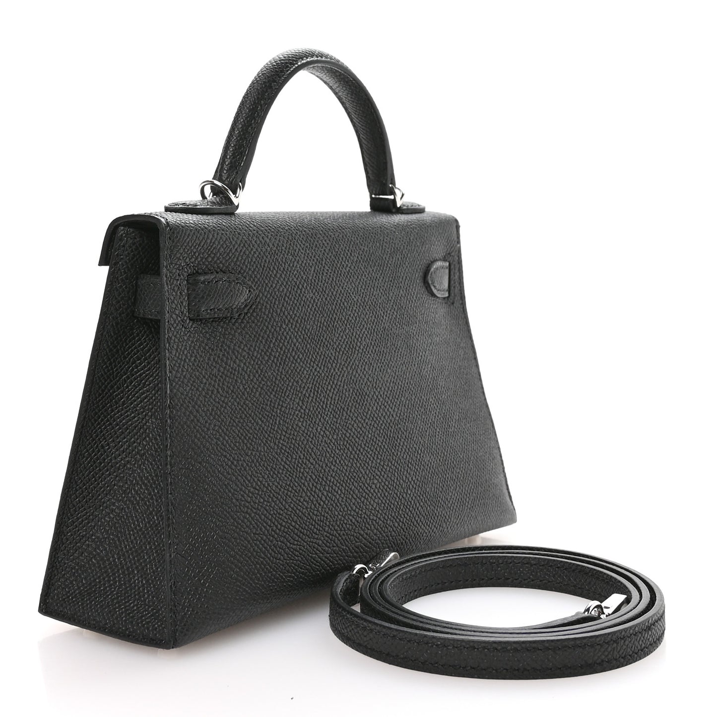 Epsom Mini Kelly Sellier 20 Black