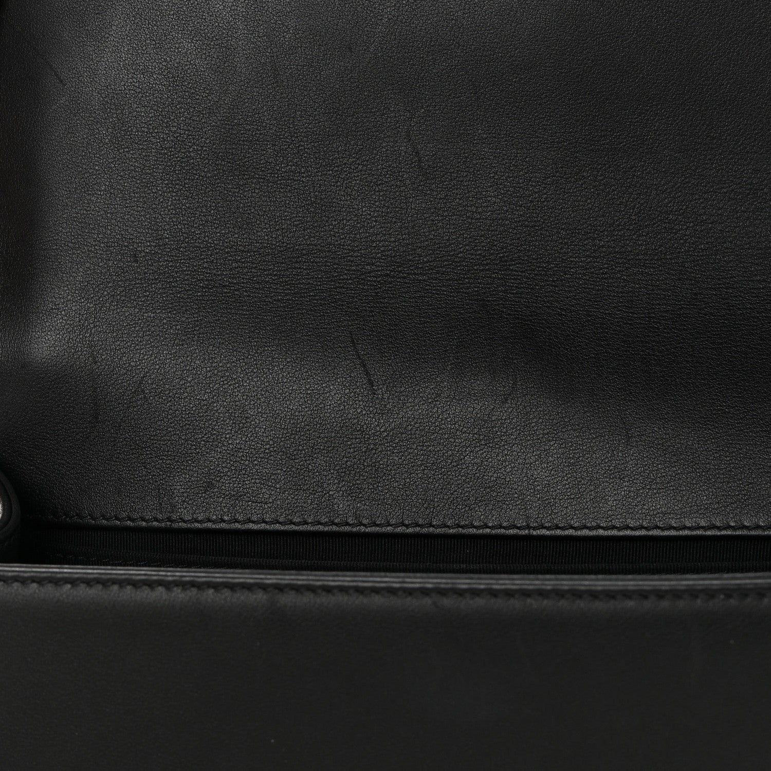 Chanel Lambskin Quilted Medium Boy Flap Black 12 of 19