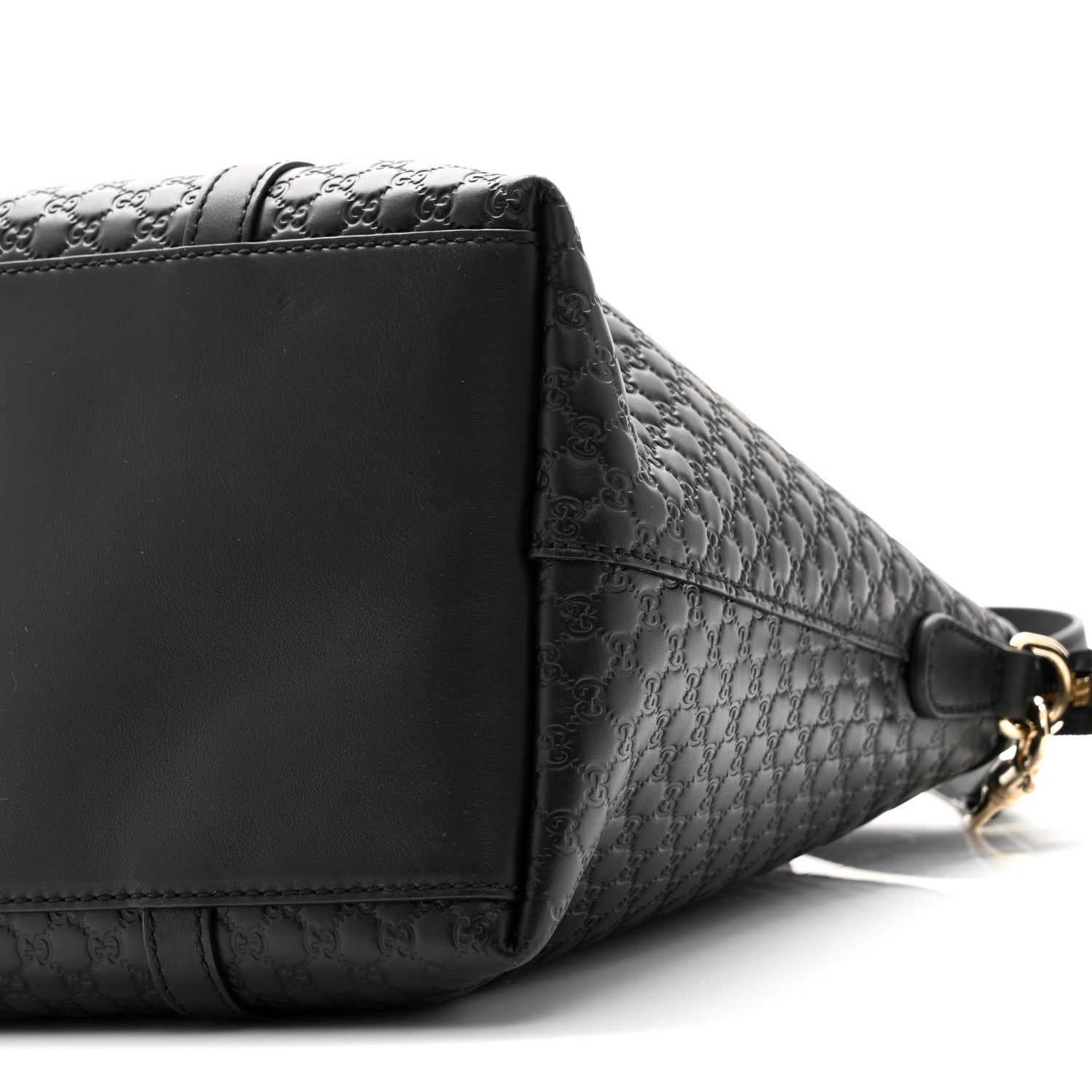 Gucci Soft Microguccissima Dome Satchel Black 9 of 9