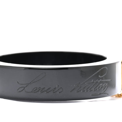 Louis Vuitton Lock Me Bracelet Black 4 of 6