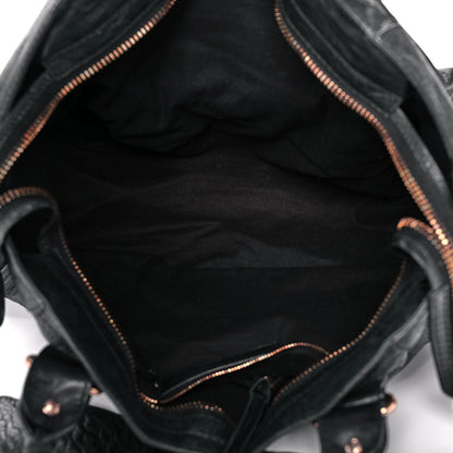 Balenciaga Agneau Giant 21 Rose Gold Hardware Part Time Black 5 of 12