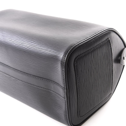 Louis Vuitton Epi Speedy 25 Black 8 of 12