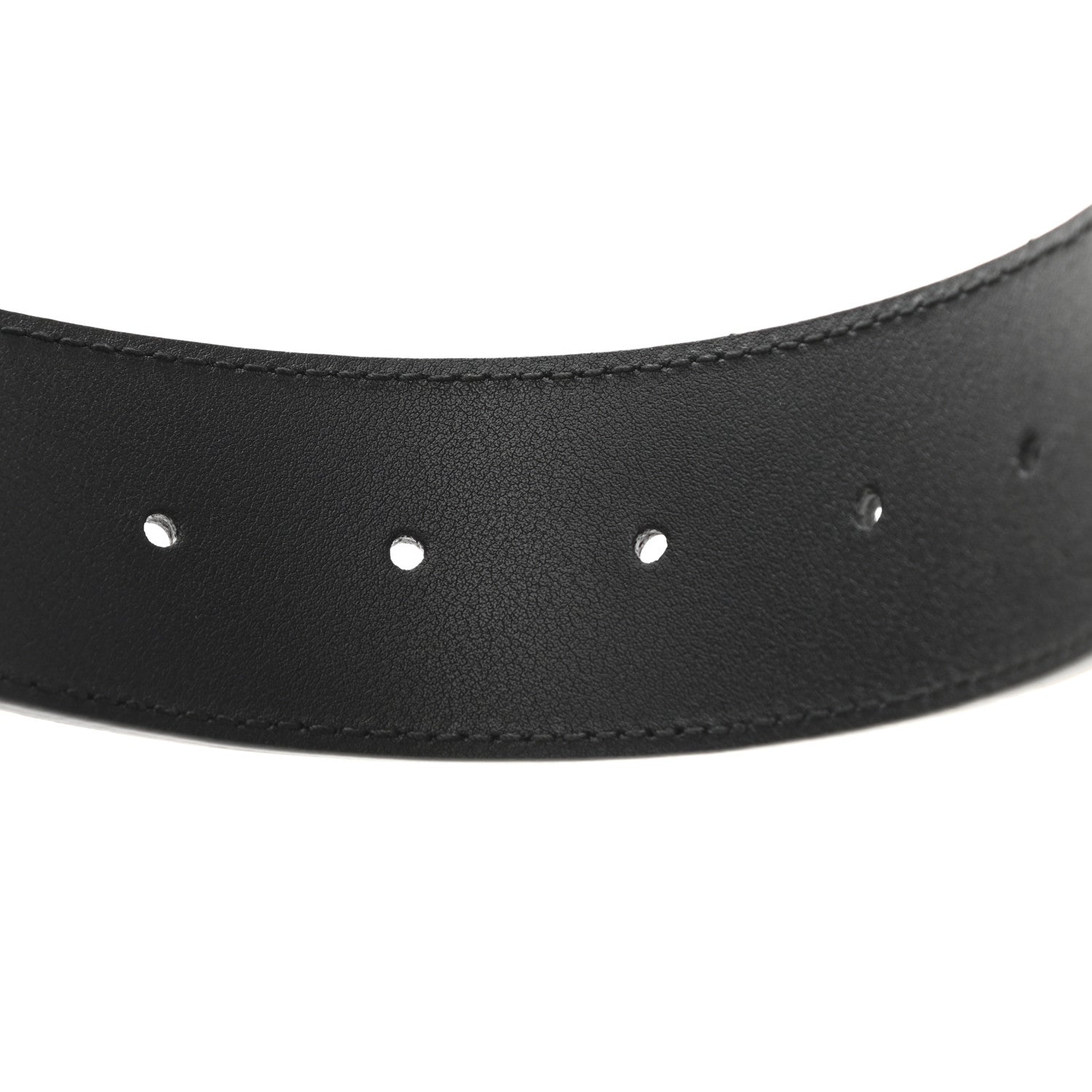 Gucci Nylon Calfskin Double G Web 40mm Belt 85 34 Green Red Black 4 of 7