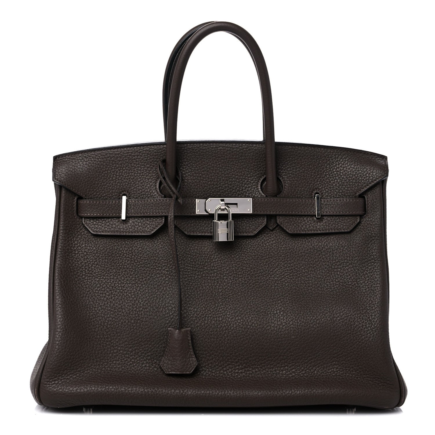 Hermes Taurillon Clemence BIRKIN 35 Cafe 1 of 14