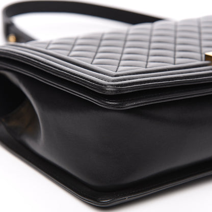 Chanel Lambskin Quilted New Medium Boy Flap Black 9 of 13