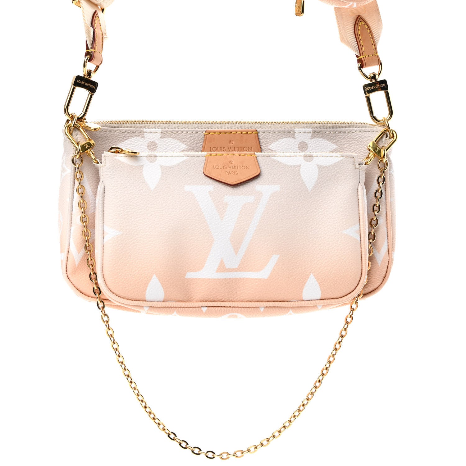 Louis Vuitton Monogram Giant By The Pool Multi Pochette Accessories Brume 8 of 12