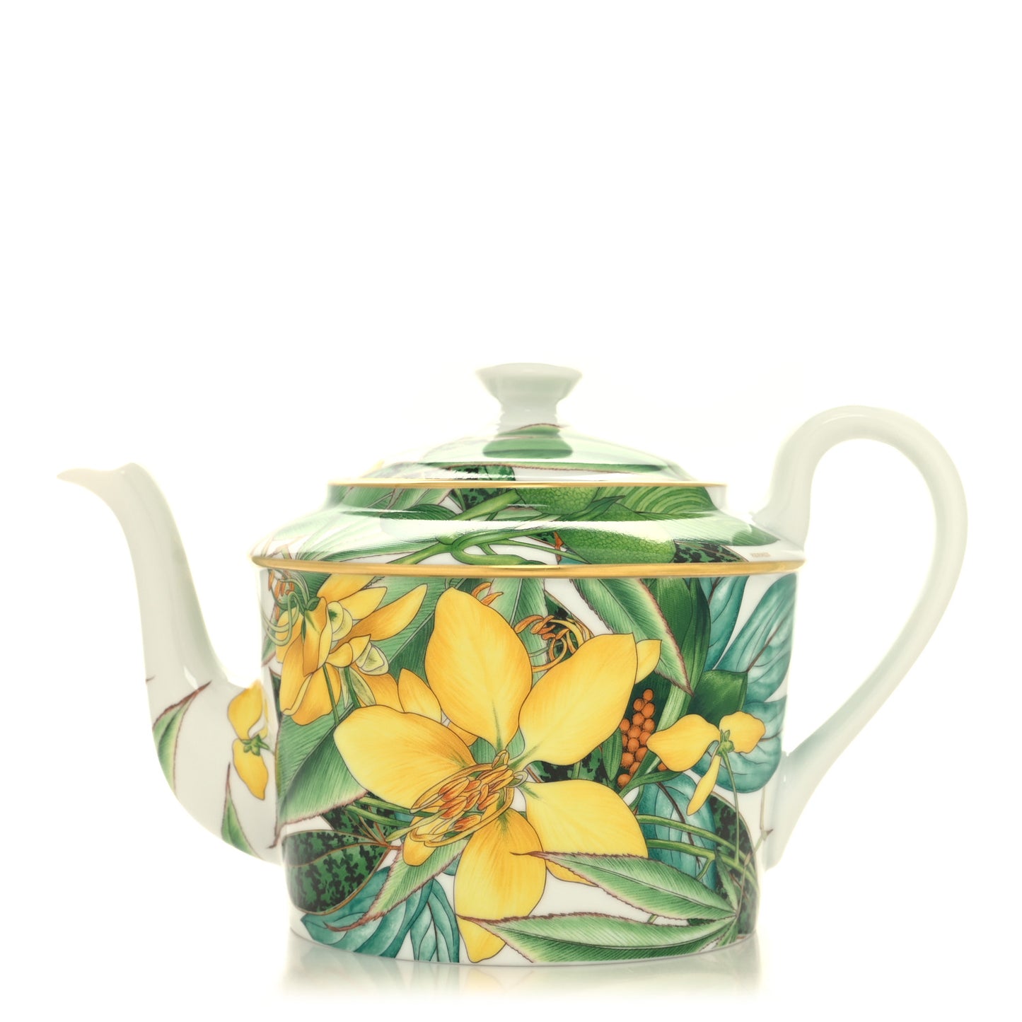 Porcelain Passiflora Teapot