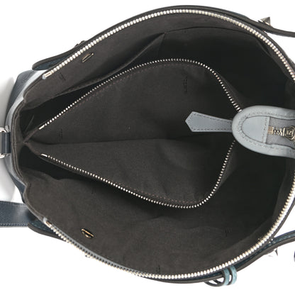 Fendi Vitello Dolce 4 Color Medium By The Way Boston Bag Lavagna Riviera Multicolor 5 of 10