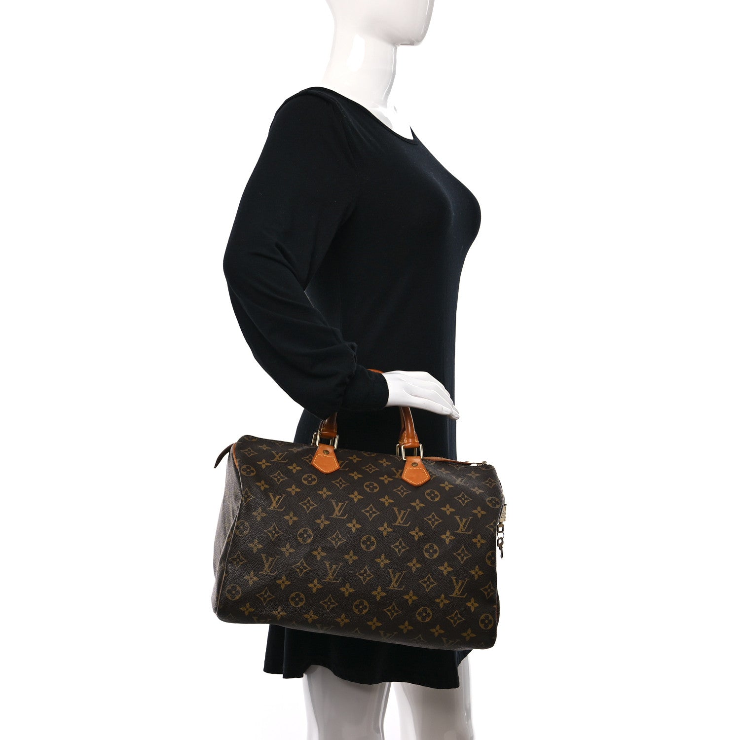 Louis Vuitton Monogram Speedy 35 2 of 12