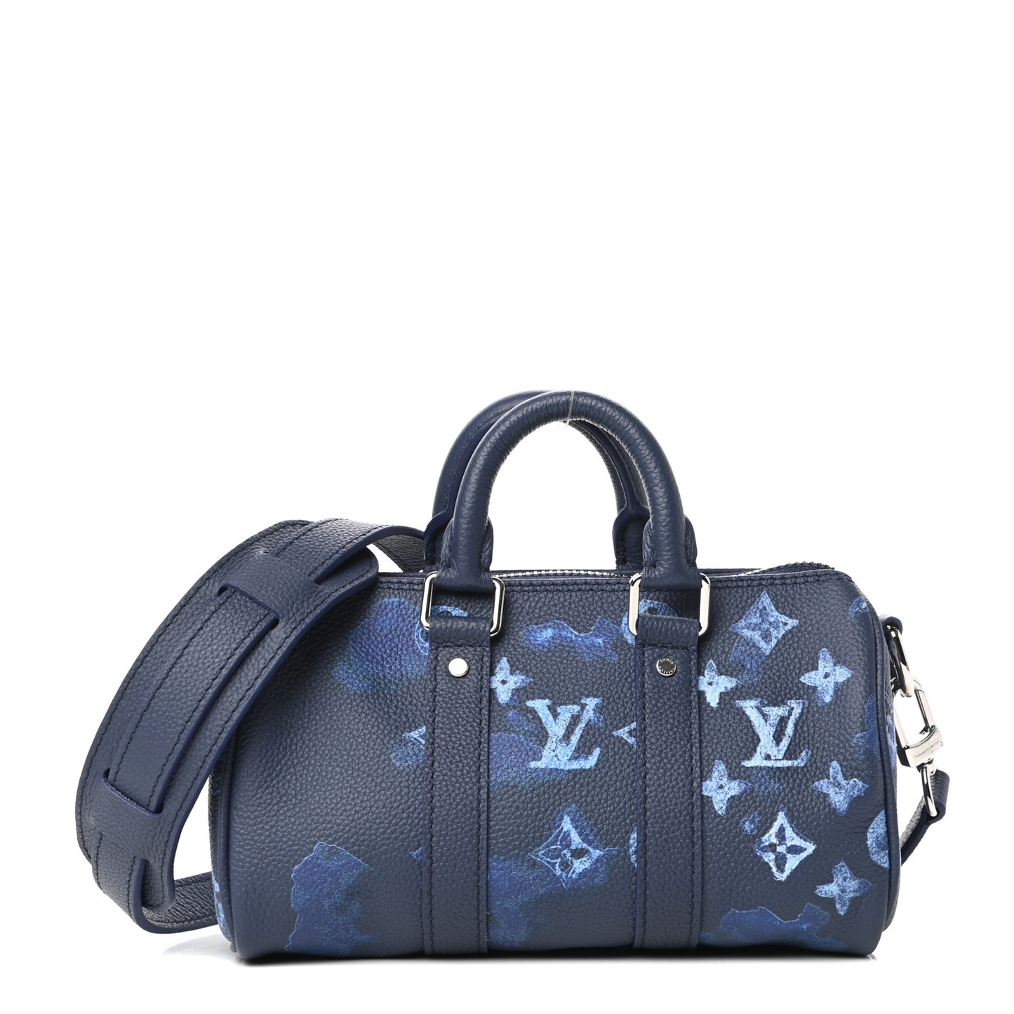 Monogram Ink Watercolor Keepall XS Blue