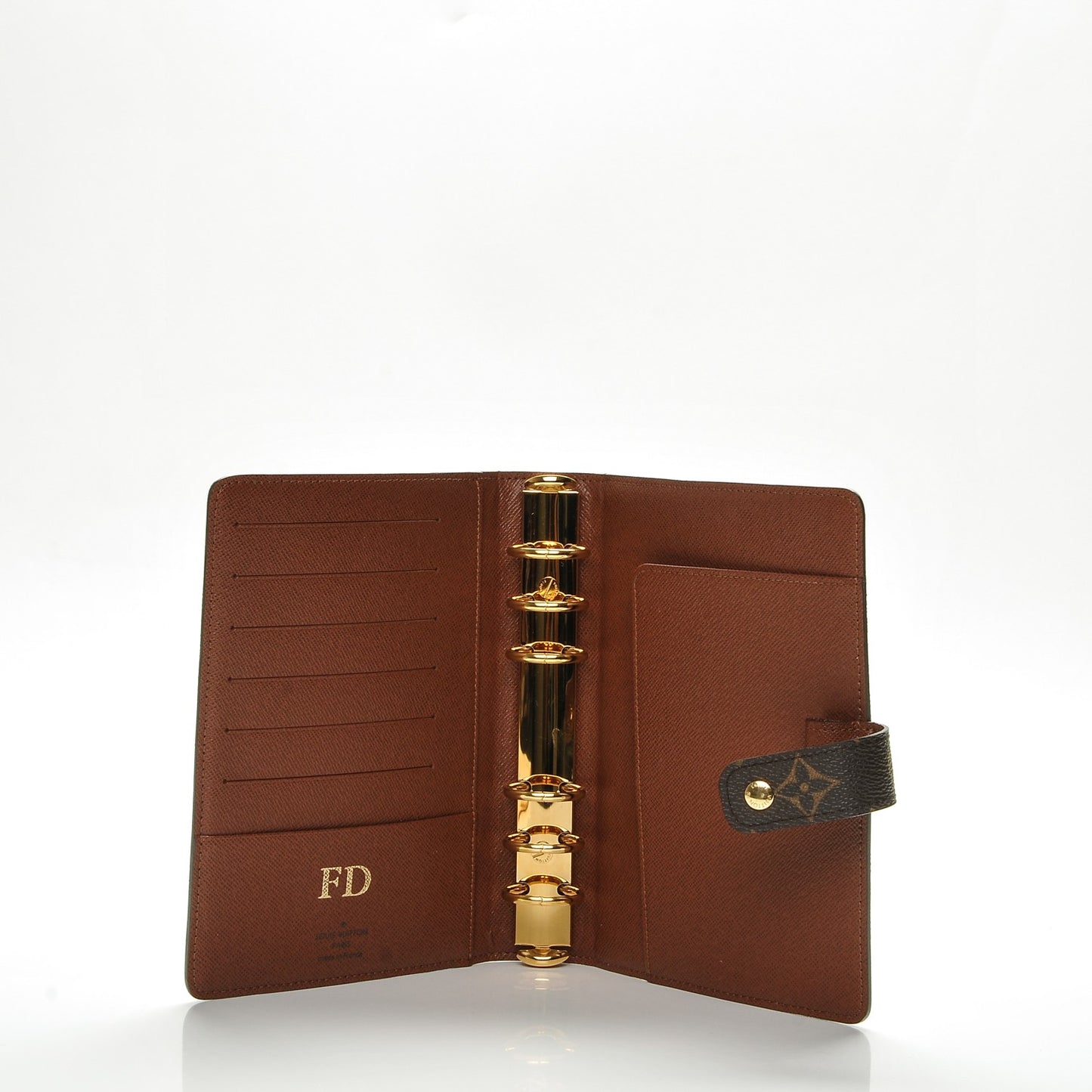 Monogram Medium Ring Agenda Cover