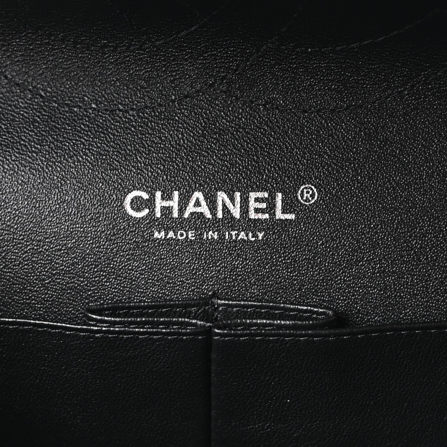 Chanel Patent Chevron Quilted Jumbo Double Flap Black 6 of 10