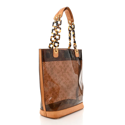 Louis Vuitton Vinyl Cabas Sac Ambre MM 4 of 14