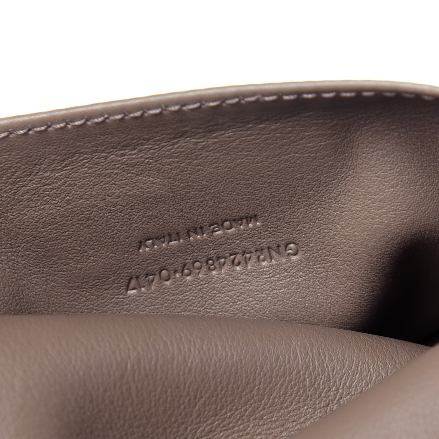Saint Laurent Smooth Calfskin Small Monogram Cabas Taupe 8 of 13