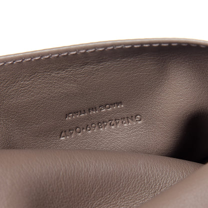 Saint Laurent Smooth Calfskin Small Monogram Cabas Taupe 8 of 13