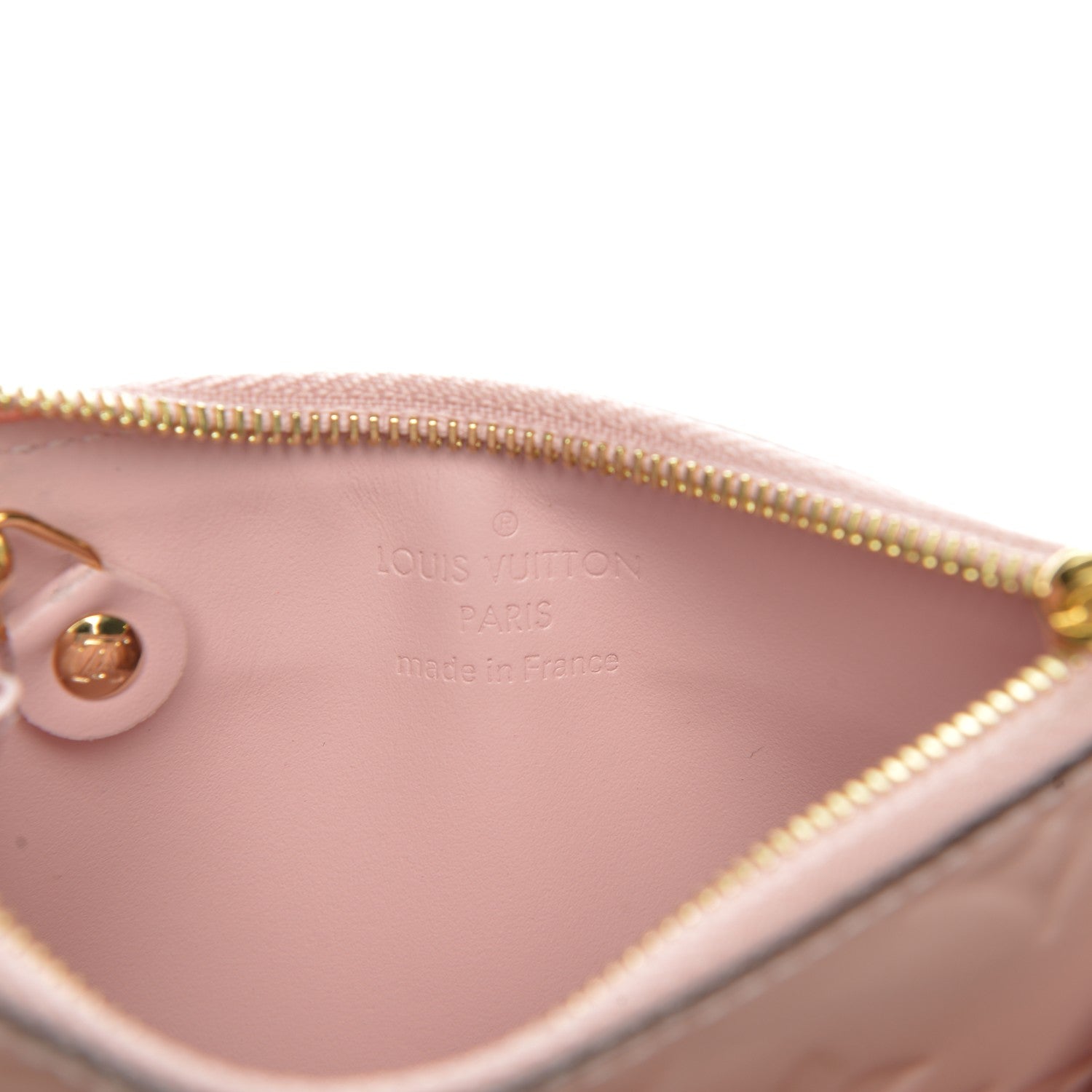 Louis Vuitton Vernis Key Pouch Rose Ballerine 6 of 7