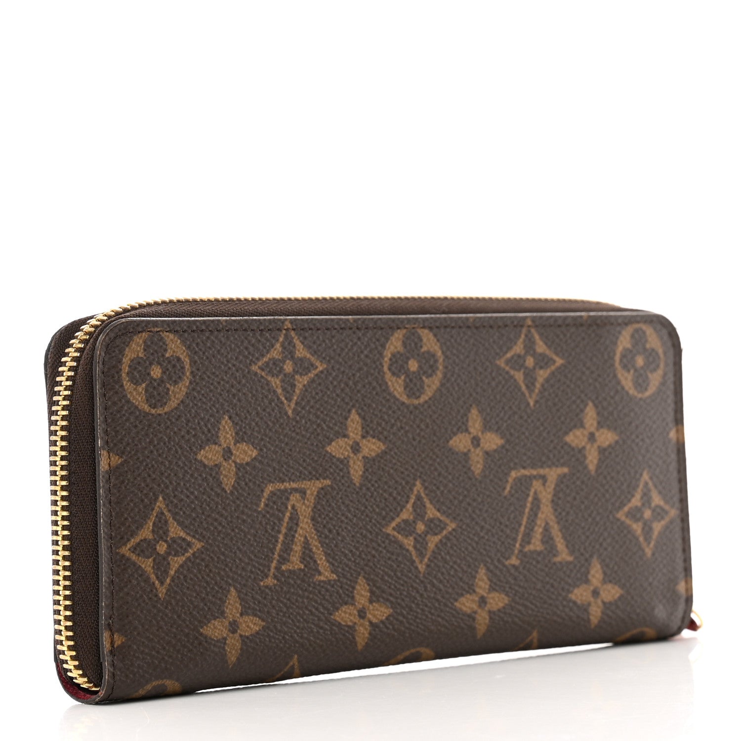 Louis Vuitton Monogram Clemence Wallet Fuchsia 3 of 9