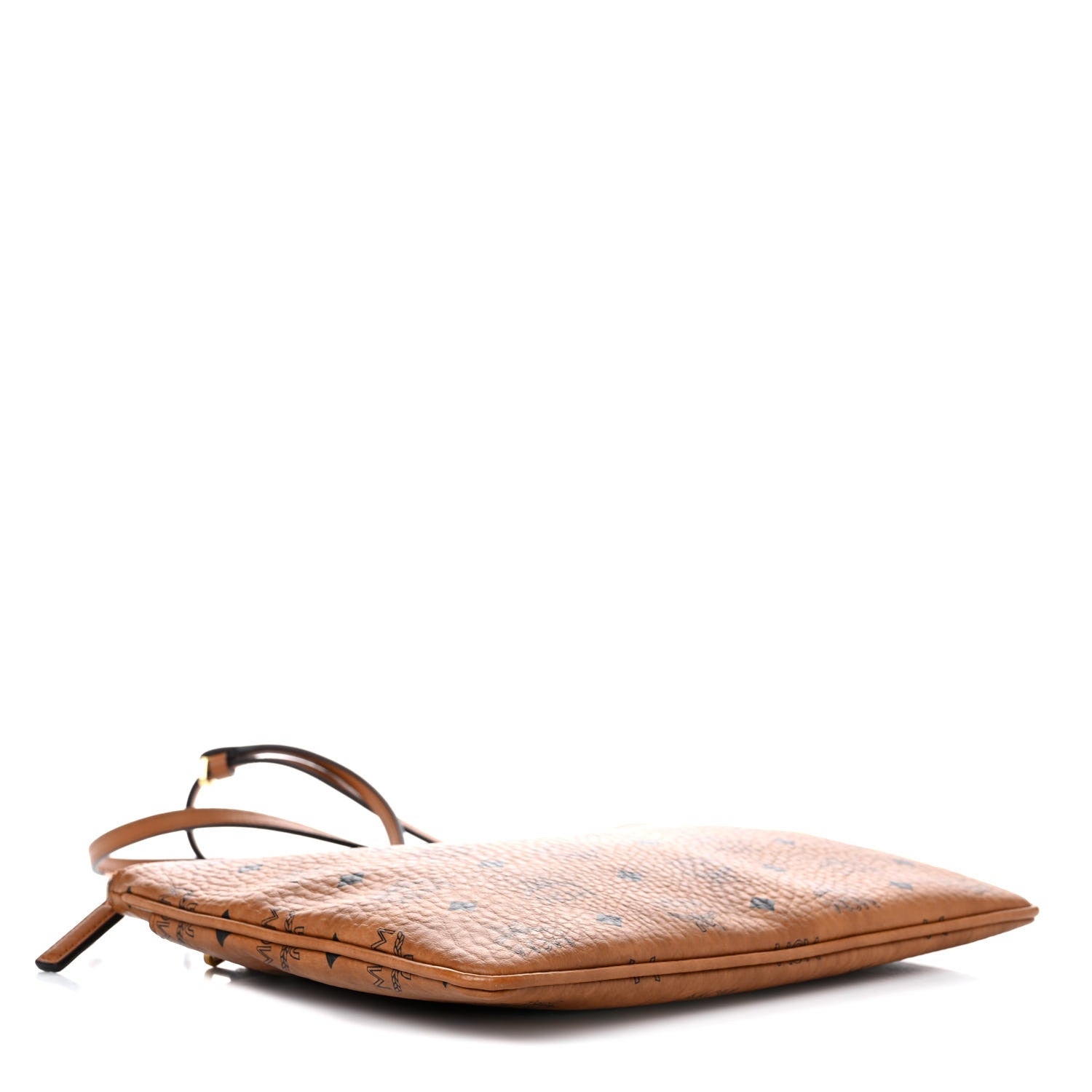 MCM Visetos Original Medium Pouch Cognac 4 of 12