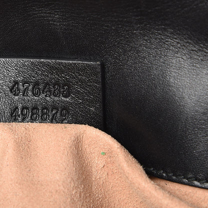 Gucci Calfskin Matelasse Super Mini GG Marmont Shoulder Bag Black 7 of 7