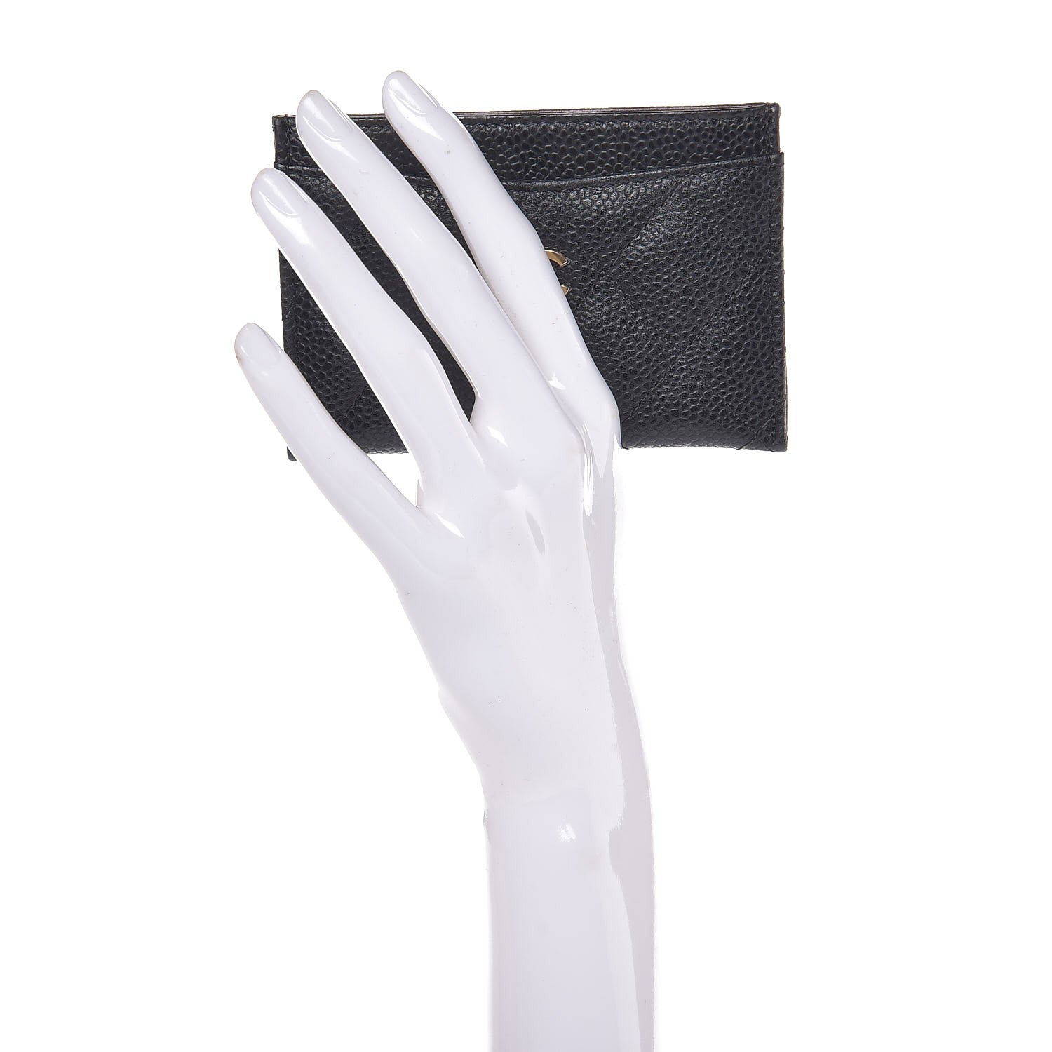 Chanel Caviar Quilted Card Holder Black 2 of 9