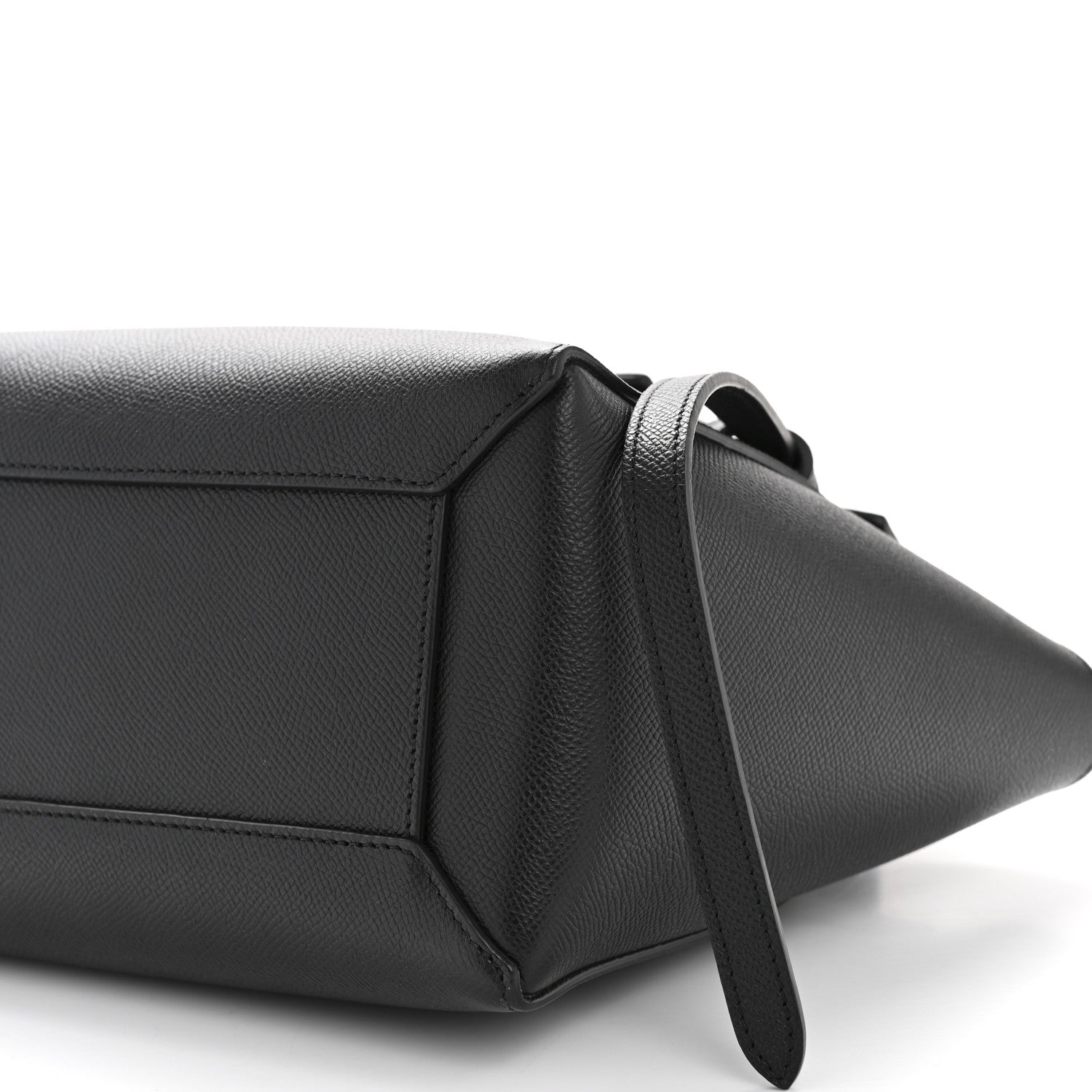 Celine Grained Calfskin Micro Belt Bag Black 11 of 12