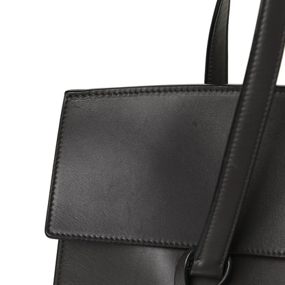Salvatore Ferragamo Calfskin Mara Shoulder Bag Black 12 of 14