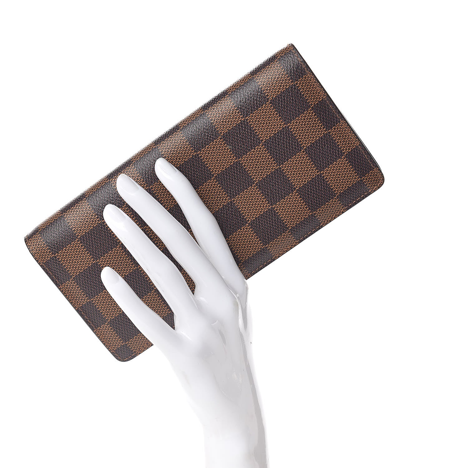 Louis Vuitton Damier Ebene Brazza Wallet 2 of 10