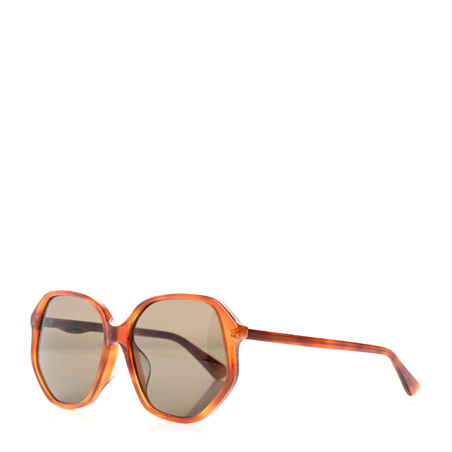 Acetate Round Sunglasses GG0258SA Tortoise