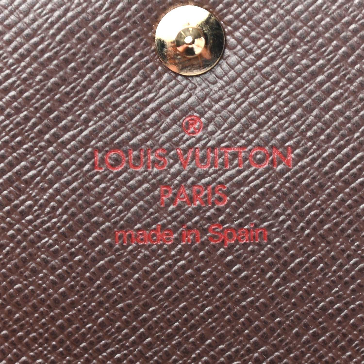 Louis Vuitton Damier Ebene Anais Wallet 7 of 8