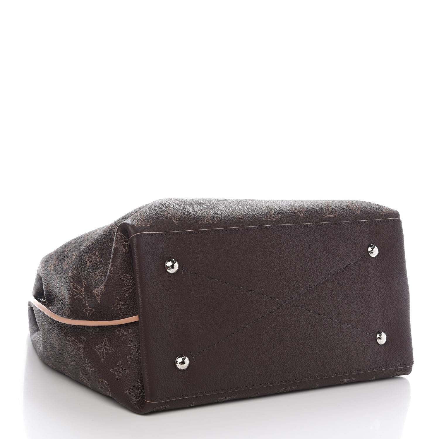 Louis Vuitton Mahina Carmel Hobo Chocolate 4 of 8