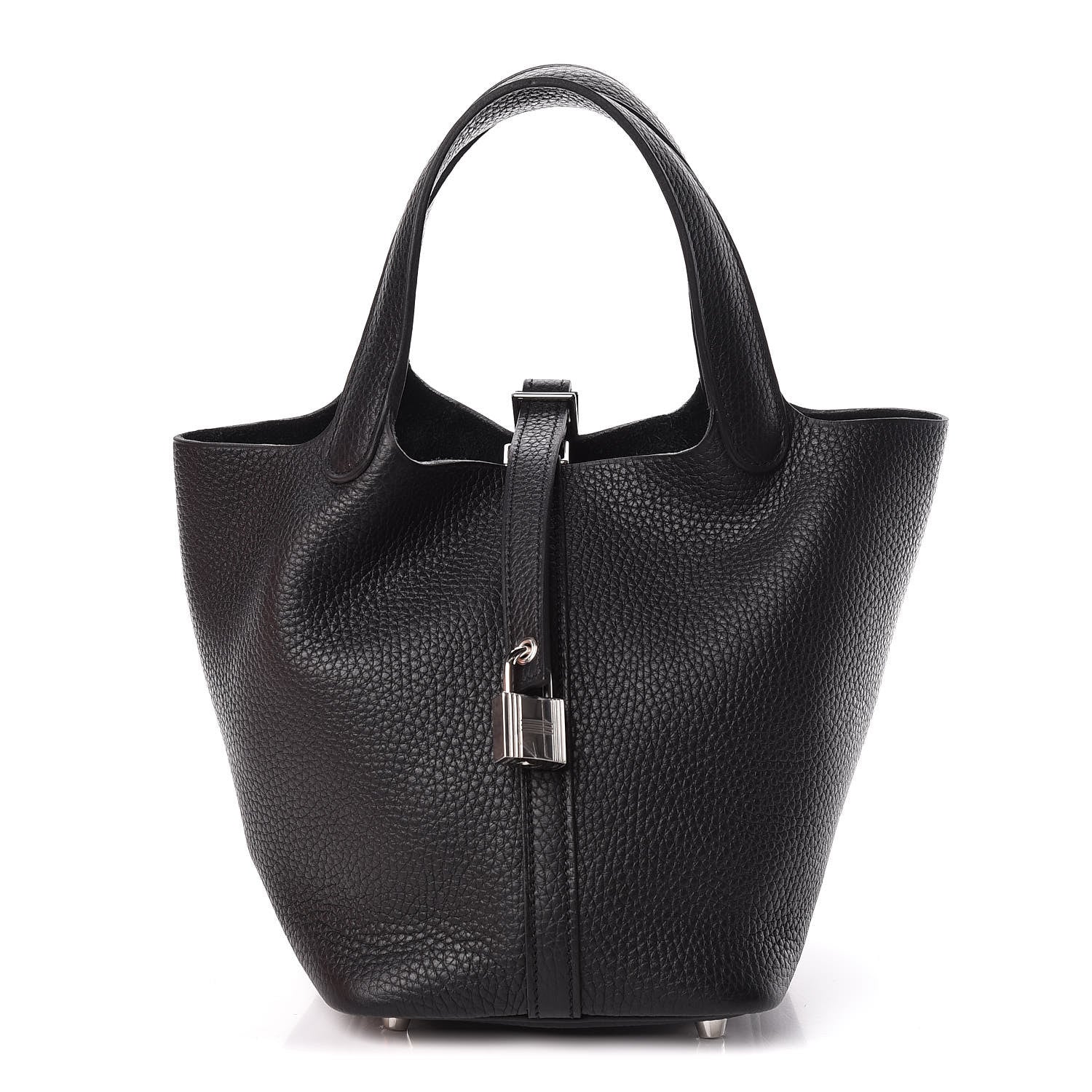 Hermes Taurillon Clemence Picotin Lock 18 PM Black 1 of 11