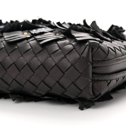 Bottega Veneta BOTTEGA VENETA Nappa Intrecciato Fringe Studded Nodini Crossbody Messenger Multicolor 10 of 12