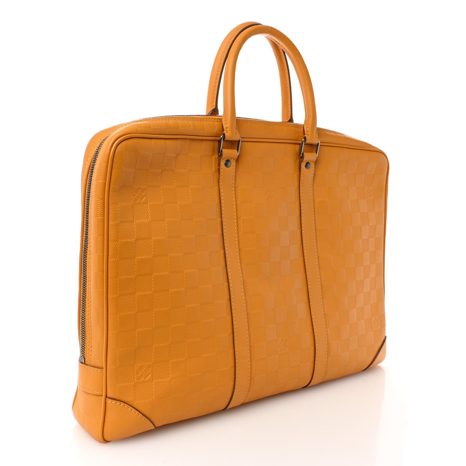Louis Vuitton Damier Infini Porte-Documents Voyage Jaune 3 of 12