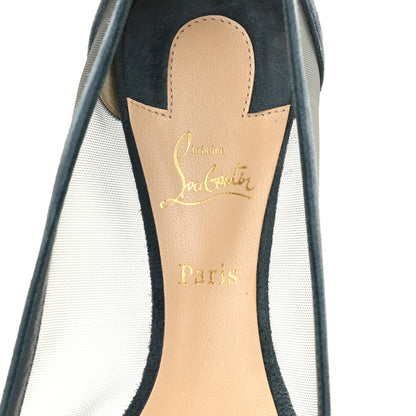 Christian Louboutin Veau Velours Rete Galativi Flats 38.5 Version Tempete 7 of 10