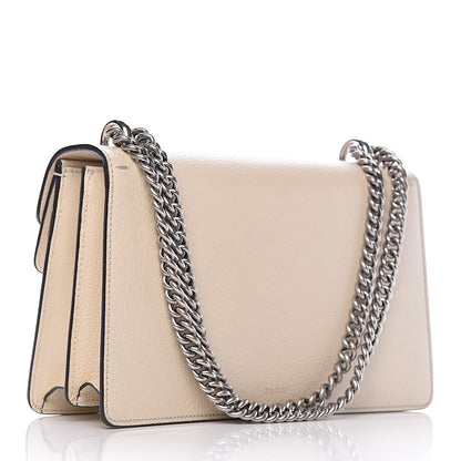 Gucci Textured Calfskin Crystal Small Dionysus Shoulder Bag Mystic White 3 of 12