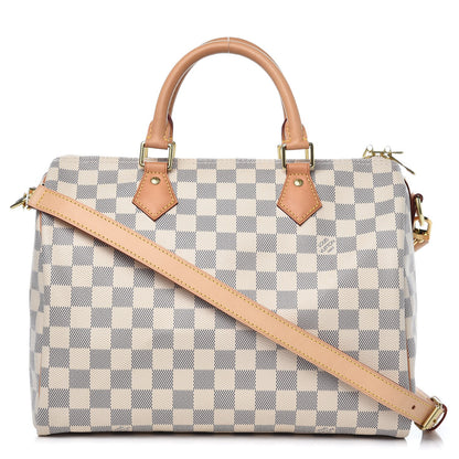 Louis Vuitton Damier Azur Speedy Bandouliere 30 1 of 8