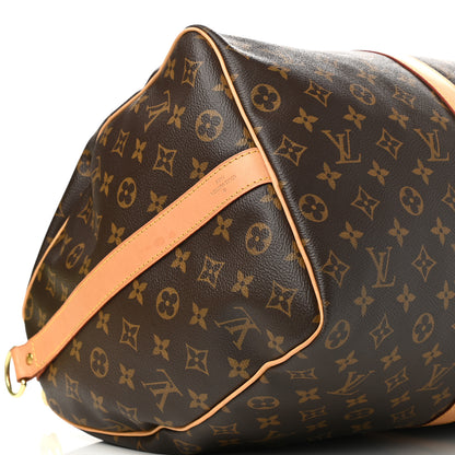 Louis Vuitton Monogram Keepall Bandouliere 50 9 of 12