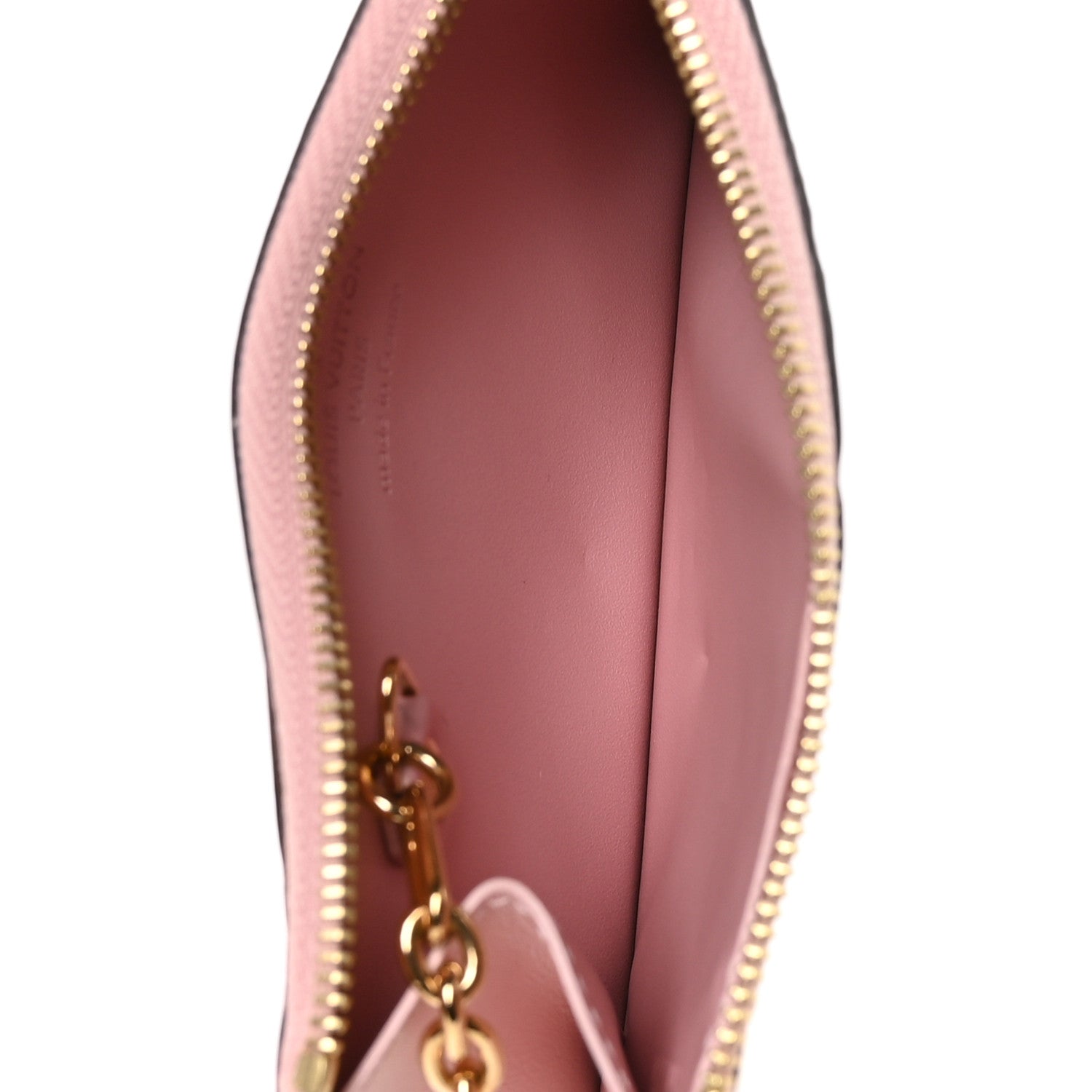 Louis Vuitton Vernis Key Pouch Rose Ballerine 1835200 – FASHIONPHILE