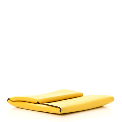 Hermes Evercolor Bastia Coin Purse Jaune De Naples 4 of 9