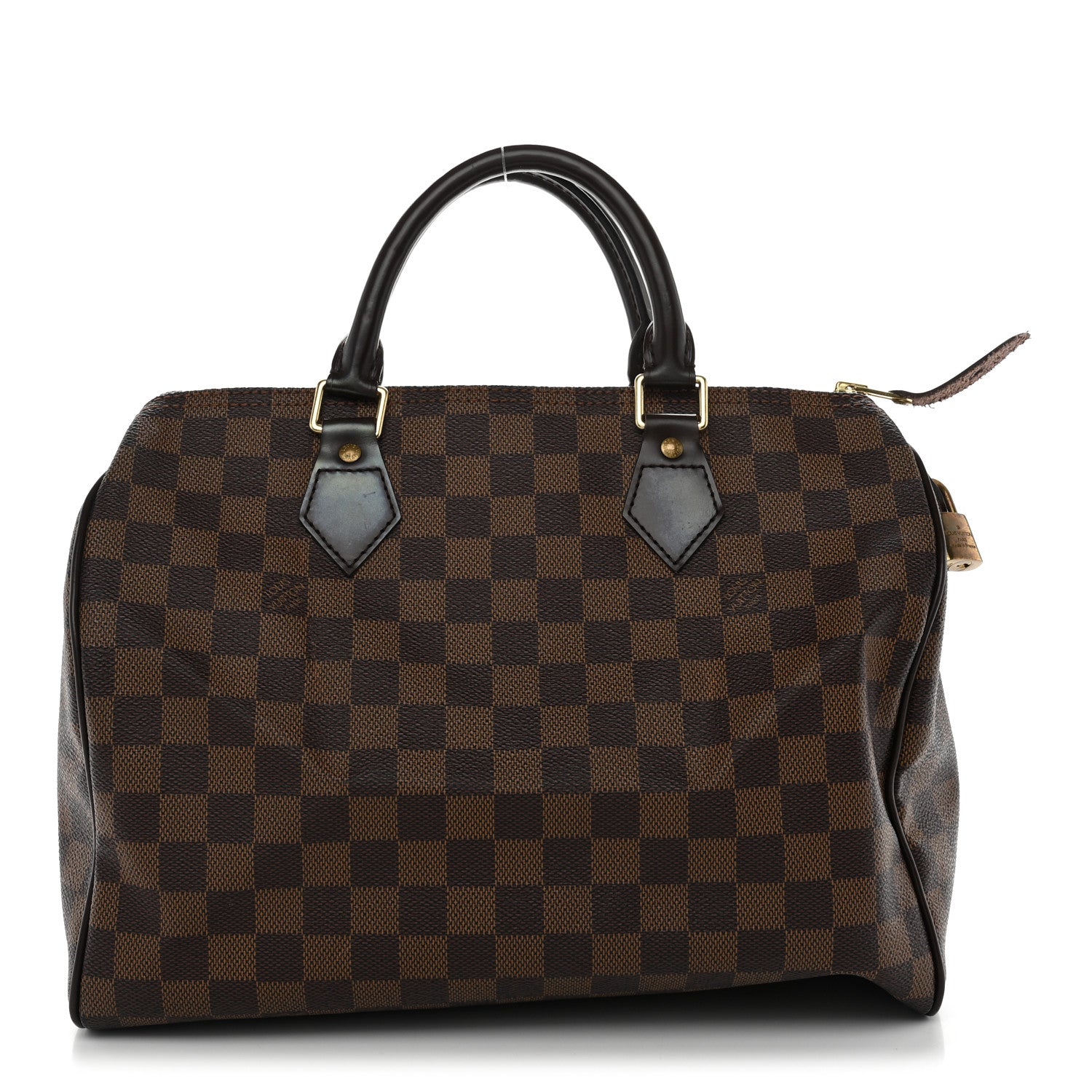 Louis Vuitton Damier Ebene Speedy 30 1 of 12